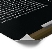 Der schmutzige Gnome Poster (Ecke)