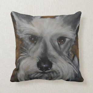 Der Schnauzer 2 - Wurfs-Kissen Kissen