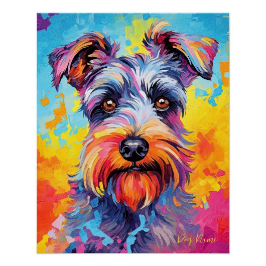 Der Schnauzer Hund 2004 - Zetton Ziana Poster (Vorderseite)