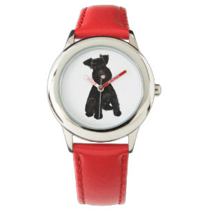 Der Schnauzer-Uhr KookieSookie Kindes Armbanduhr