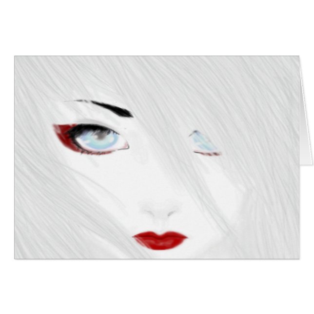 Der Schnee Geisha (Vorderseite (Horizontal))