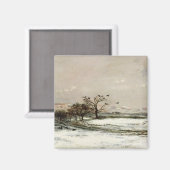 Der Schnee von 1873 Magnet (Vorderseite/Rückseite)