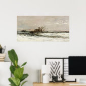 Der Schnee von 1873 Poster (Heimbüro)