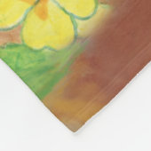 Der Schneefall und der Waldvogel beschwören den Fr Fleecedecke (Ecke)