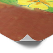 Der Schneefall und der Waldvogel beschwören den Fr Poster (Ecke)