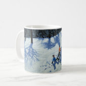Der Schneemann 2 Kaffeetasse (Vorderseite Links)