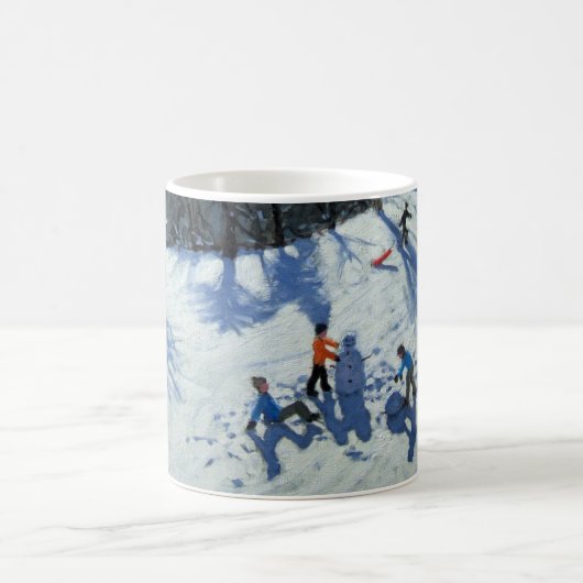 Der Schneemann 2 Kaffeetasse (Mittel)
