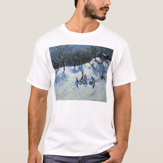 Der Schneemann 2 T-Shirt (Vorderseite)