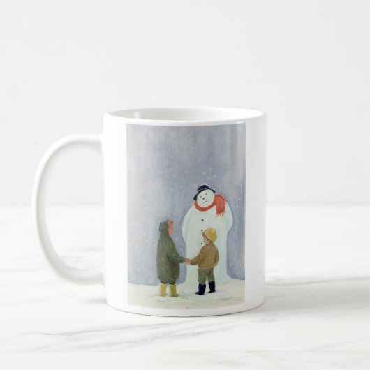 Der Schneemann Kaffeetasse (Links)