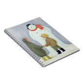 Der Schneemann Notizblock (Rechte Seite)