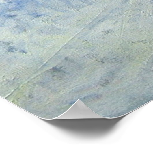 Der Schneemann Poster (Ecke)