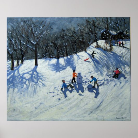 Der Schneemann Poster (Vorne)