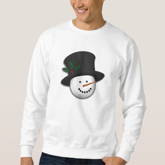 Der Schneemann-Sweatshirt KRW-Kindes Sweatshirt (Vorderseite)