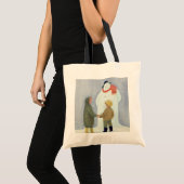 Der Schneemann Tragetasche (Vorderseite (Produkt))