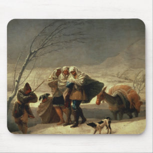 Der Schneesturm, 1786-87 Mousepad