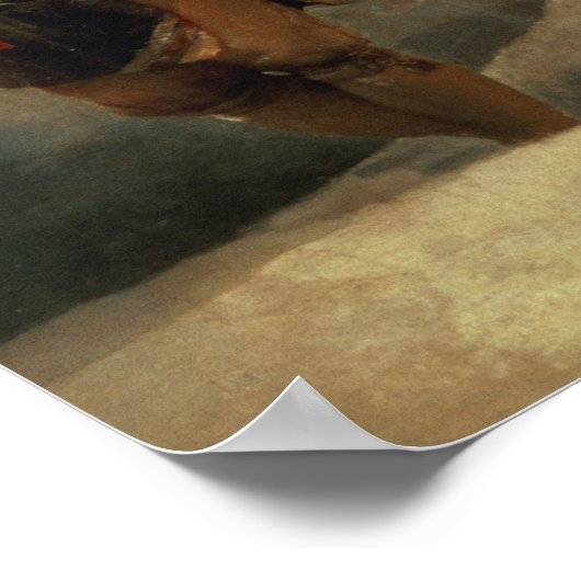 Der Schneesturm 1786-87 Poster (Ecke)