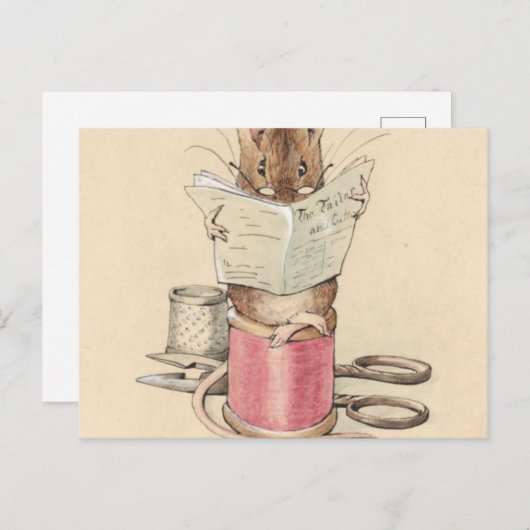 Der Schneider von Gloucester - Frontispiece - Beat Postkarte (Vorne/Hinten)