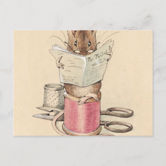 Der Schneider von Gloucester - Frontispiece - Beat Postkarte (Vorderseite)