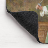 Der schneidige Kavalier Mousepad (Ecke)