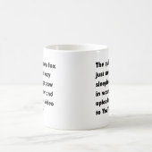 Der schnelle braune Fox steckt einfach fest.. T -  Kaffeetasse (Mittel)