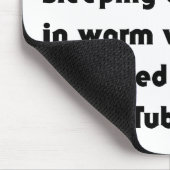 Der schnelle braune Fox steckt einfach fest.. T -  Mousepad (Ecke)
