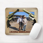 Der schnelle Cowboy zeichnen Friedensstifter Mousepad (Mit Mouse)