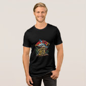 Der schnellste Biss im Westen Tri-Blend Shirt (Vorderseite voll)
