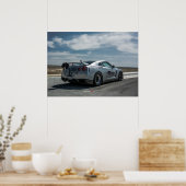 Der schnellste GT-R der Welt mit 1700PS Poster (Küche)