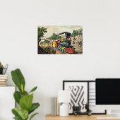 Der Schnellzug Poster (Heimbüro)