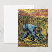 Der Schnitter mit Sichel von Vincent van Gogh (Vorne/Hinten)