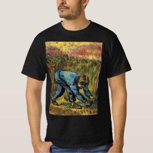 Der Schnitter mit Sichel von Vincent van Gogh T-Shirt