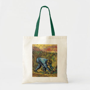 Der Schnitter mit Sichel von Vincent van Gogh Tragetasche