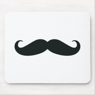 Der Schnurrbart-Entwurf Mousepad