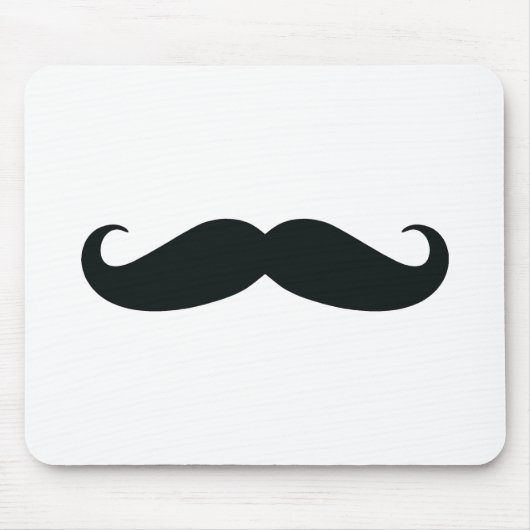 Der Schnurrbart-Entwurf Mousepad (Vorne)
