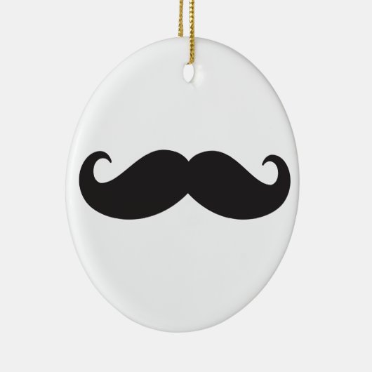 Der Schnurrbart Keramik Ornament (Rechts)