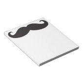 Der Schnurrbart Notizblock (angewinkelt)