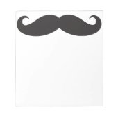 Der Schnurrbart Notizblock (Vorderseite)