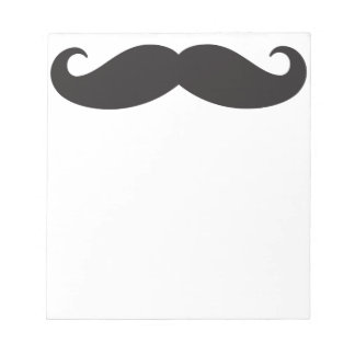 Der Schnurrbart Notizblock