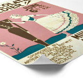 Der Schokoladensoldat Poster (Ecke)