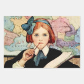 Der Scholar von Jessie Willcox Smith Geschenkpapier Set (Vorderseite 3)