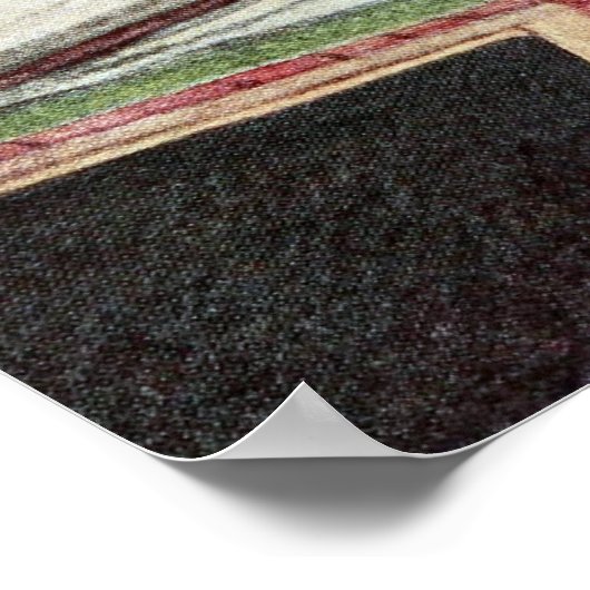 Der Scholar von Jessie Willcox Smith Poster (Ecke)