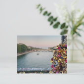 Der schöne Abend Sky in Paris Postkarte (Stehend Vorderseite)