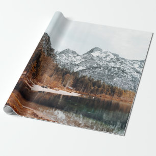 DER SCHÖNE ALMSEE IN OBERÖSTERREICH GESCHENKPAPIER