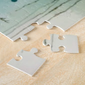 Der schöne Blaue Vogel sitzt in einem Baum Puzzle (Seite)