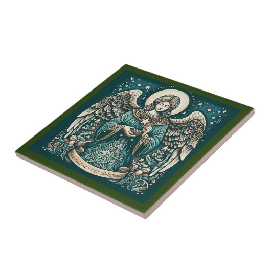 Der schöne Engel unter den Sternen Fliese (Seite)