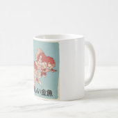 Der schöne Goldfisch Kaffeetasse (VorderseiteRechts)