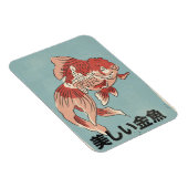 Der schöne Goldfisch Magnet (Rechte Seite)