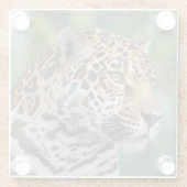 Der schöne Jaguar im Untersetzer des Wilden Glases (Rückseite)