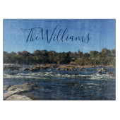 Der schöne James River Schneidebrett (Vorderseite)