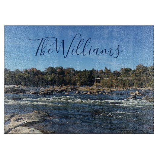 Der schöne James River Schneidebrett (Vorderseite)